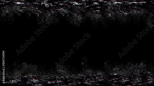 Abstract digital glitch overlay with chromatic aberration for creative video production