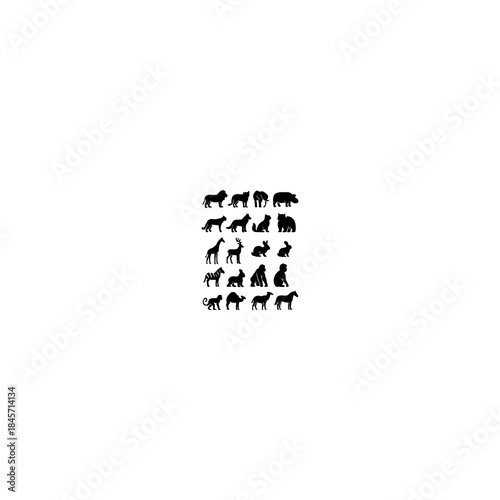 100 animal vector art images