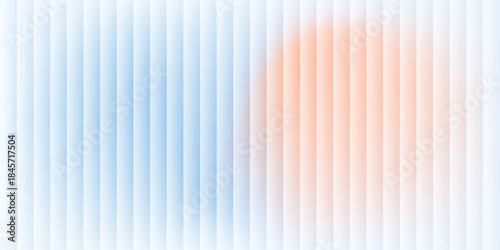 Abstract soft pastel gradient mesh vector background with vertical stripe texture blue and peach color blend minimal modern design for branding web posters and creative layouts