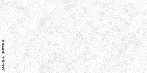 Minimal vector topo paper lines Topographic contour lines grid map seamless pattern. Geographic mountain relief. paper lines background.
