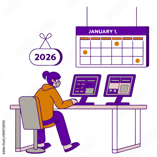 Software engineer, Web developer, Project Manager engaged in web development as the new year 2026 dawns - Software Industry 
