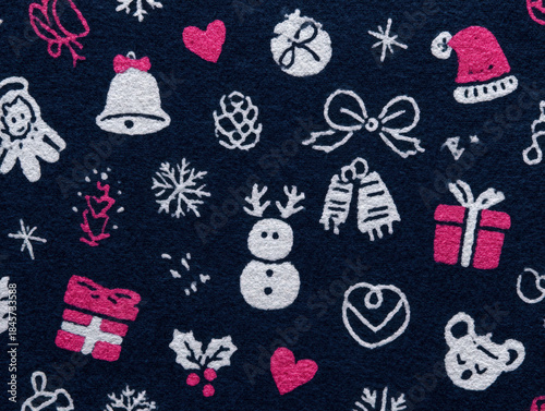 Christmas pattern background