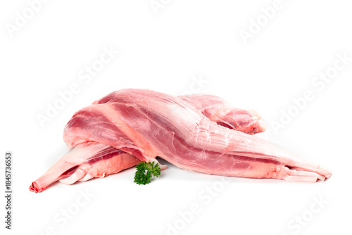Cuadro en lienzo Fresh Raw Beef Tendon Available at Markets