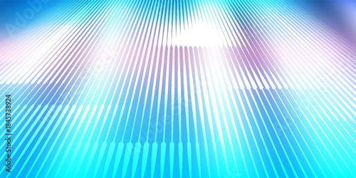 Blue shades pink abstract blurred gradient mesh with light lines background