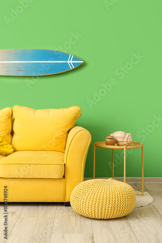 Interior of living room wit...
