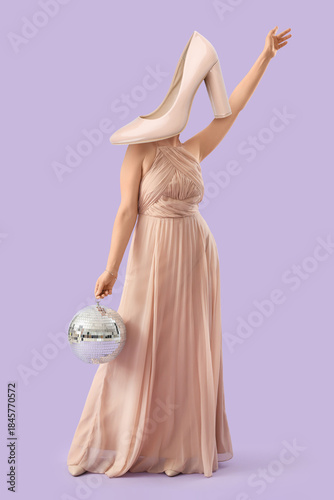 Beautiful young woman in be...