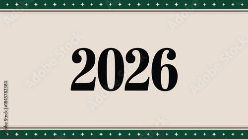 Modern 2026 design with elegant green and beige color scheme