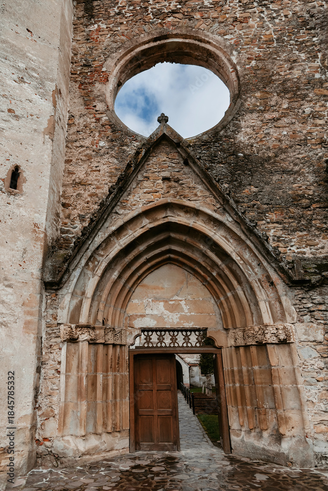 Fototapeta premium Main Entrance to Carta Cistercian Abbey