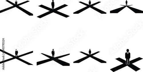 Grunge barbed wire frame with airplane silhouette for aviation and travel design