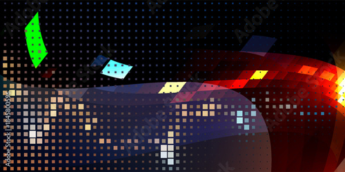 Trading chart or candlestick background. stock and finance business. Vector illustration