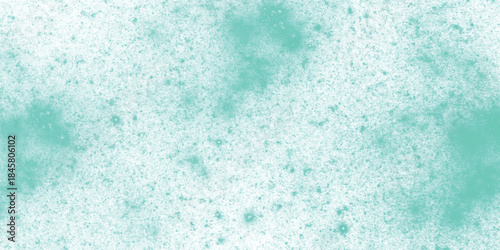 Light teal and white abstract background with a fine speckled spray paint effect and soft diffused light creating a delicate airy feel