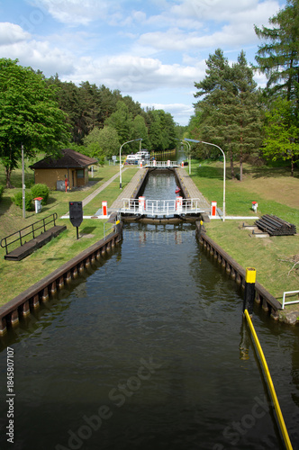 Schleuse Diemitz, Mecklenburg-Vorpommern, Deutschland