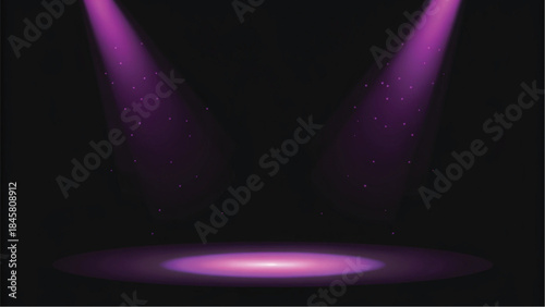 stage spotlight on stage