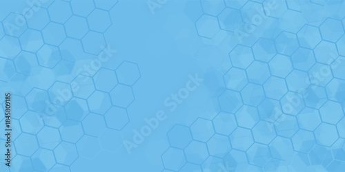 Background with blue honeycombs. Elements for your design illustration