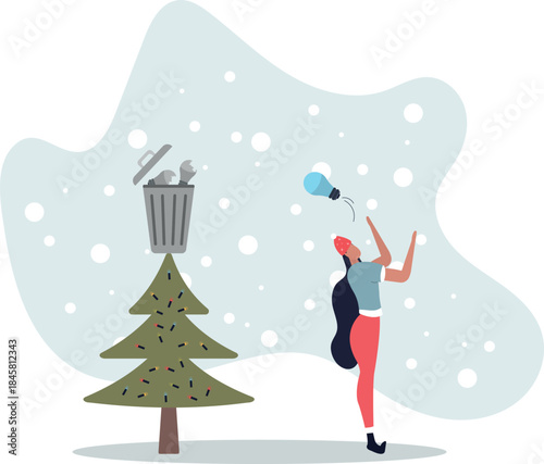 Wasted unworkable ideas, business failure or too many abandoned projects concept.life and employment of people.