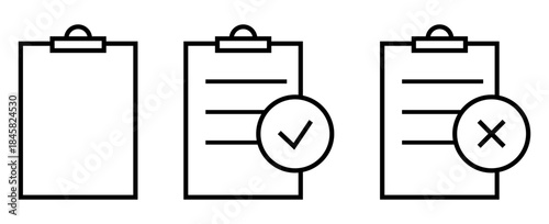 Checklist icon collection