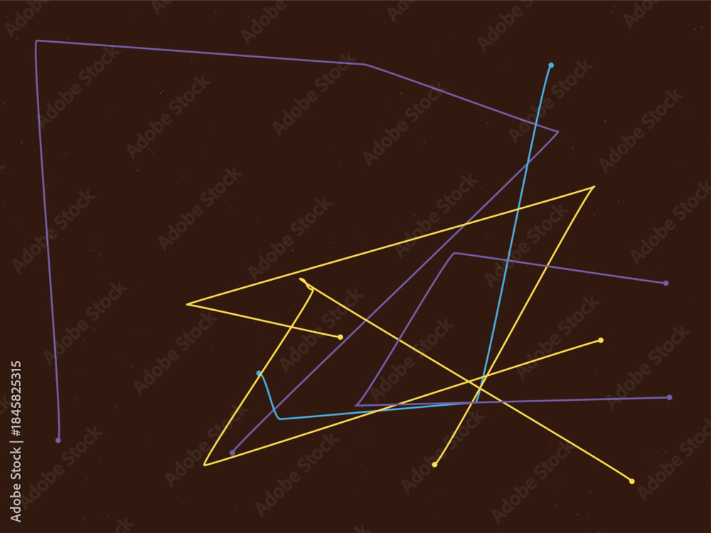 Obraz premium Detailed analysis of an adobe illustrator eps file containing vector design elements
