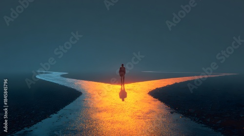 Standing at the Crossroads of Life, Uncertainty and Decisions