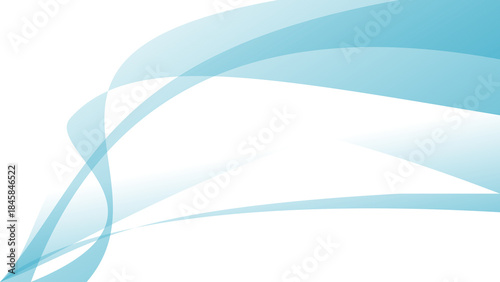 Light Blue Abstract Shape Elements for Page Background