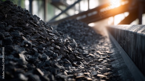 Mixed-fuel biochar production — blending feedstock mid shot