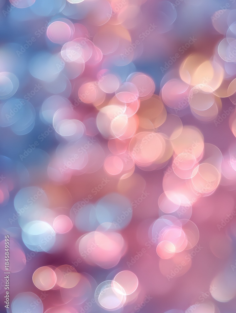 Fototapeta premium background bokeh holidays and backdrop concept blurred rose quartz and serenity lights no logos no brands ar 34