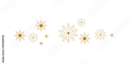 pattern of Snowflakes PNG