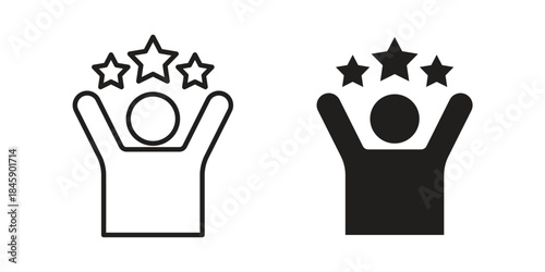 Success icon Collection for mobile and web apps. Editable stroke line and glyph icons.