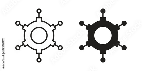 Technology icon Collection for mobile and web apps. Editable stroke line and glyph icons.