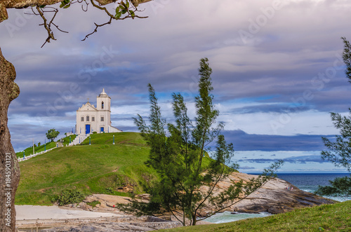 View of the Parish of Our Lady of Nazareth in Saquarema	