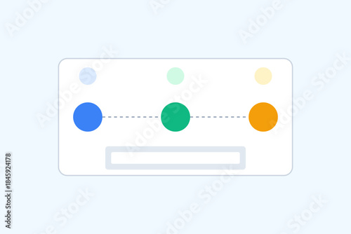 Workflow Illustration: A visual representation of a streamlined workflow, with interconnected circular nodes signifying key stages in a process. The clean design evokes clarity and efficiency.