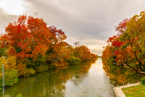 Backwater of the Koros river at Szarvas