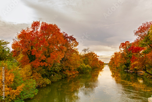 Backwater of the Koros river at Szarvas