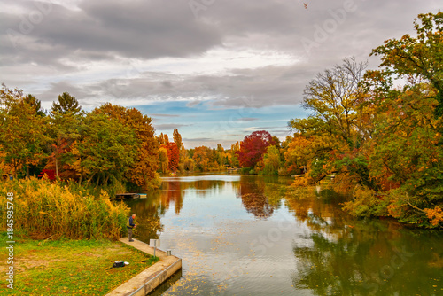 Backwater of the Koros river at Szarvas