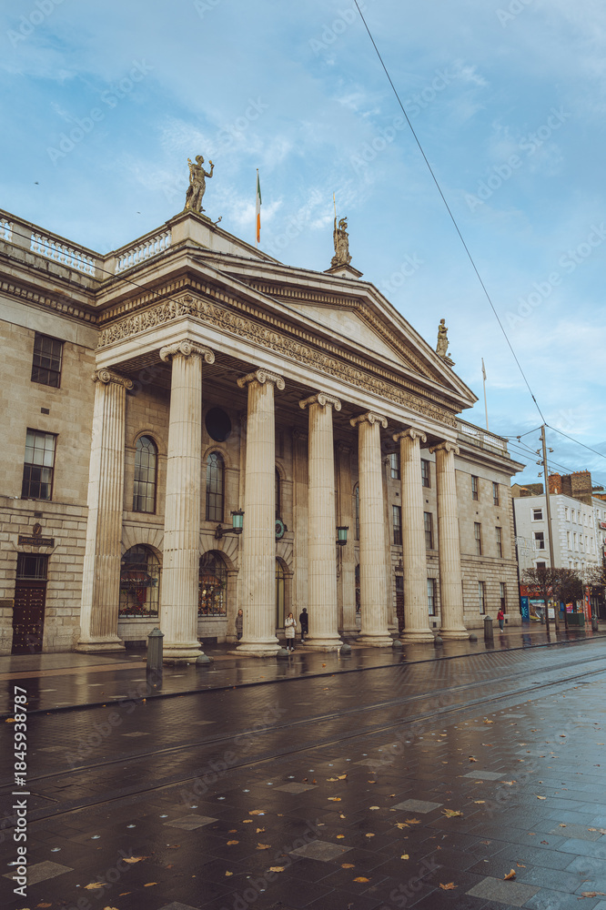 Naklejka premium Dublin, Ireland- December 7 2025 