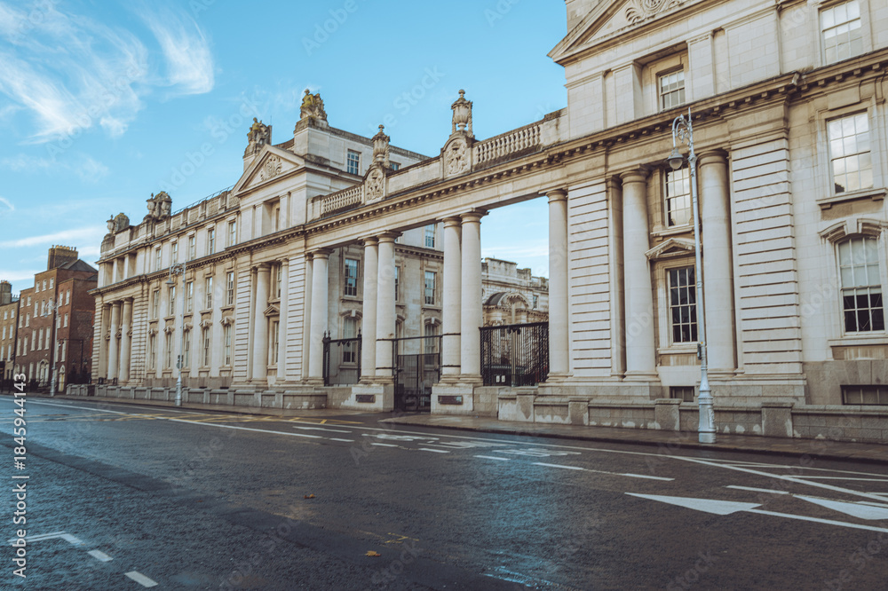 Fototapeta premium Dublin, Ireland- December 7 2025