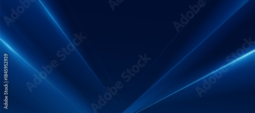 Futuristic neon tech background with glowing blue diagonal lines