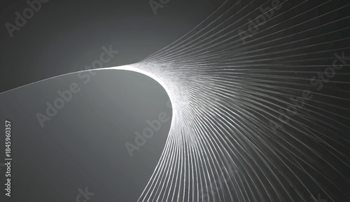 A white, vertical line of light with no color on the left side is drawn from top to bottom