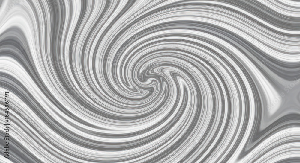 Obraz premium Abstract swirling gray and white pattern
