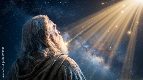 God’s Promise to Abraham — Descendants as Numerous as the Stars | Cinematic Biblical AI-Generated Scene.