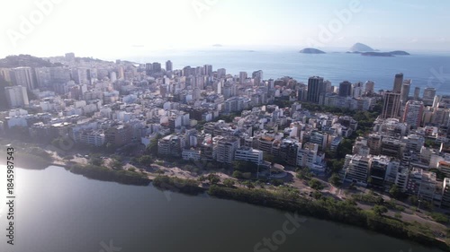 Beautiful Rio de Janeiro from sky Brazil