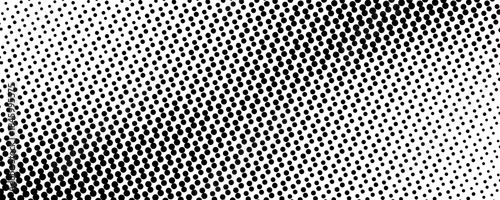horizontal black halftone of cross or plus sign design for pattern and background. vector illustration