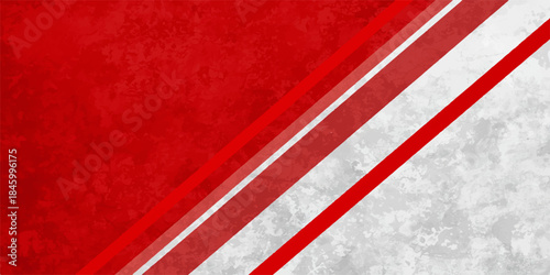 Vintage red and white striped grunge paper texture pattern wall backdrop design