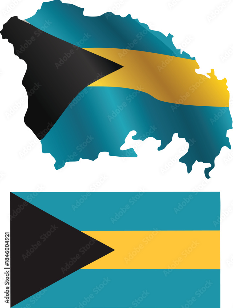 Obraz premium Bahamas Independence Day .Bahamas Independence Day1.eps, Bahamas Independence Day