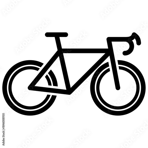 bicycle icon vector illustration