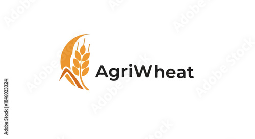 Modern Agriculture Farm Logo with Tractor and Barn – Rural Farming and Agribusiness Brand Identity