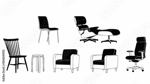 set of chairs