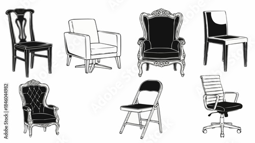 set of chairs