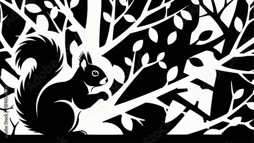 vector illustration of a tree