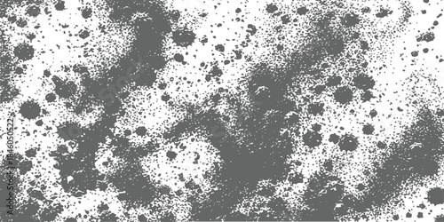 Abstract Vector Grunge Texture Dark Gray Spray Paint Splatter Overlay Background