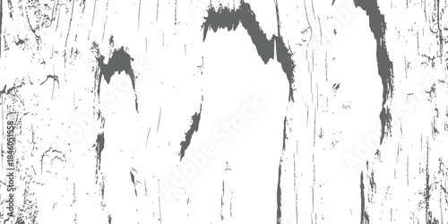 Distressed Dark Grey Wood Grain Grunge Texture Overlay Vector Rough Weathered Background Element